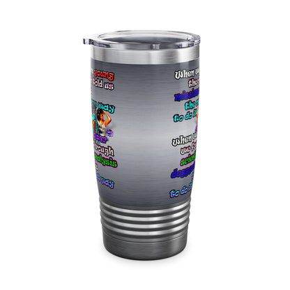 doggystyle - Ringneck Tumbler, 20oz (brushed nickel)