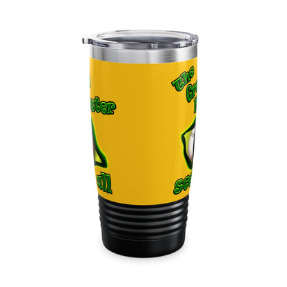 green monster - Ringneck Tumbler, 20oz (yellow)