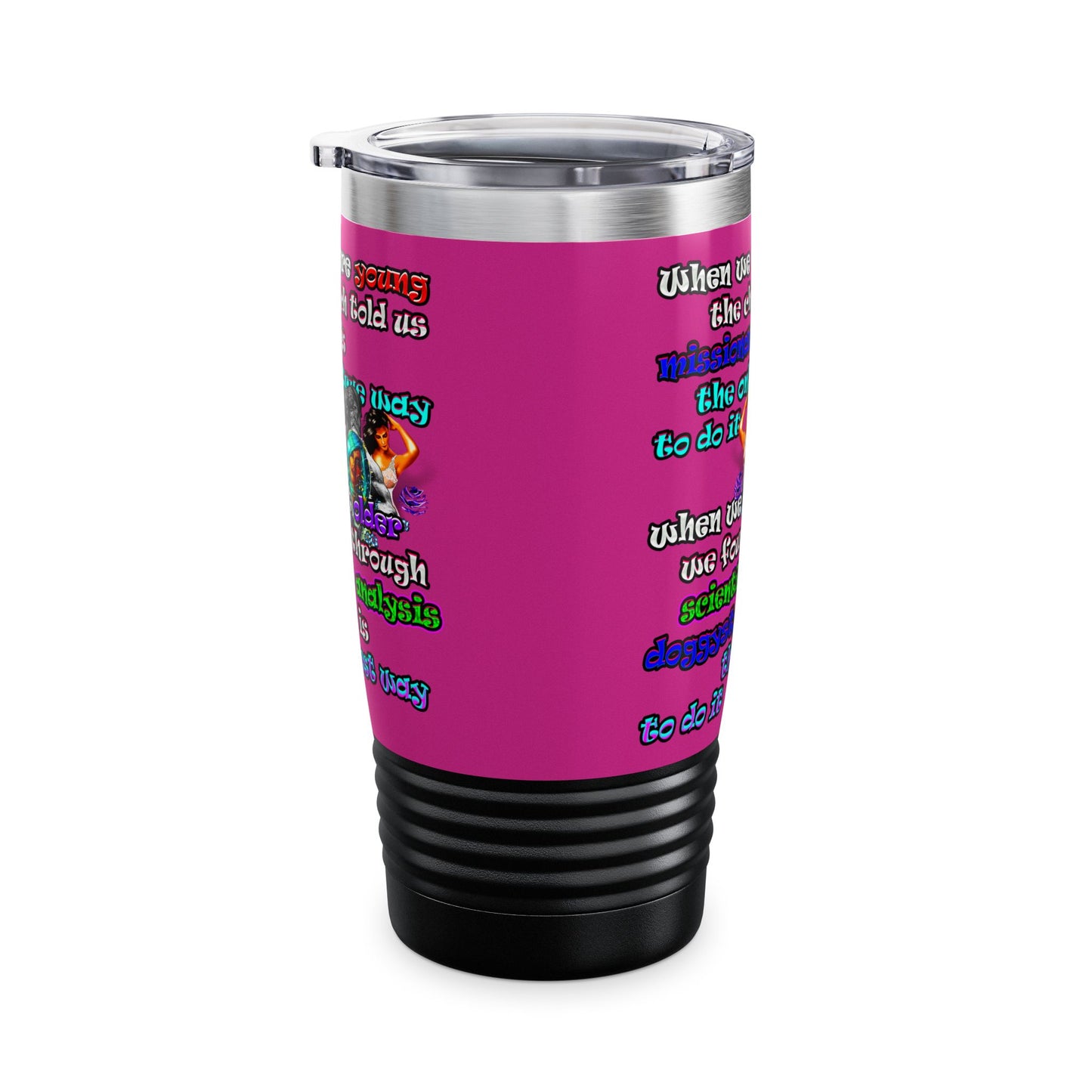 doggystyle - Ringneck Tumbler, 20oz (pink)