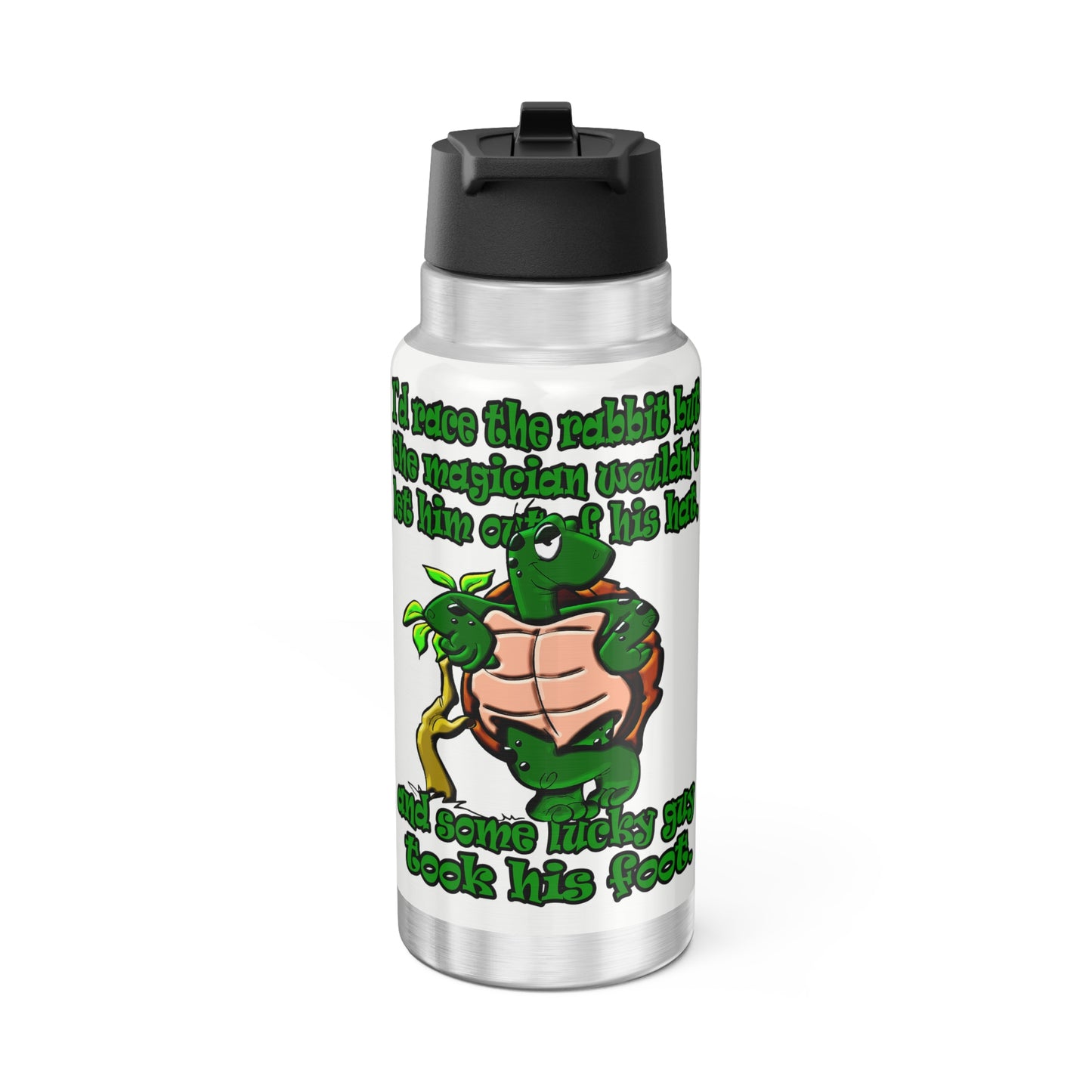 turtle race - Gator Tumbler, 32oz (white)