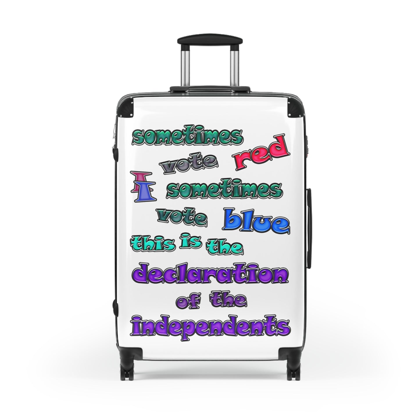 declaration of the independents - Suitcase (white)