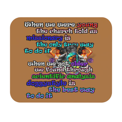 doggystyle - Mouse Pad (Rectangle) (light brown)