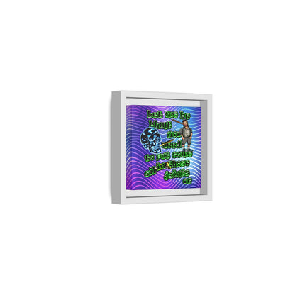 og - framed canvas art (purple wave)