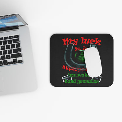 my luck - Mouse Pad (Rectangle) (black)