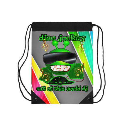 disc jockey - Drawstring Bag (rainbow split)