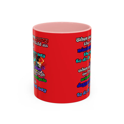 doggystyle - Accent Mug (red)