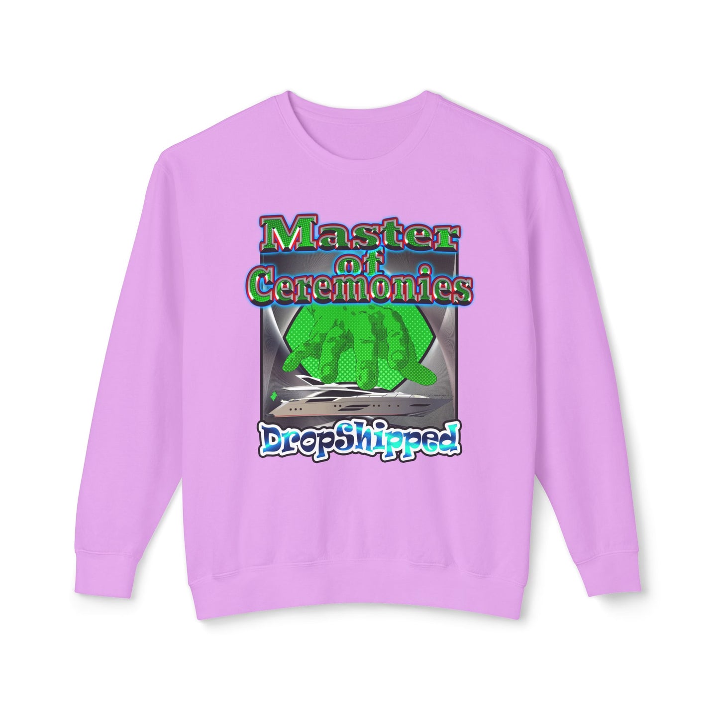 logo - Unisex Lightweight Crewneck Sweatshirt