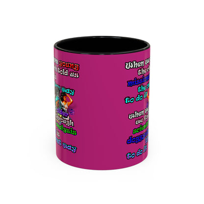 doggystyle - Accent Mug (pink)