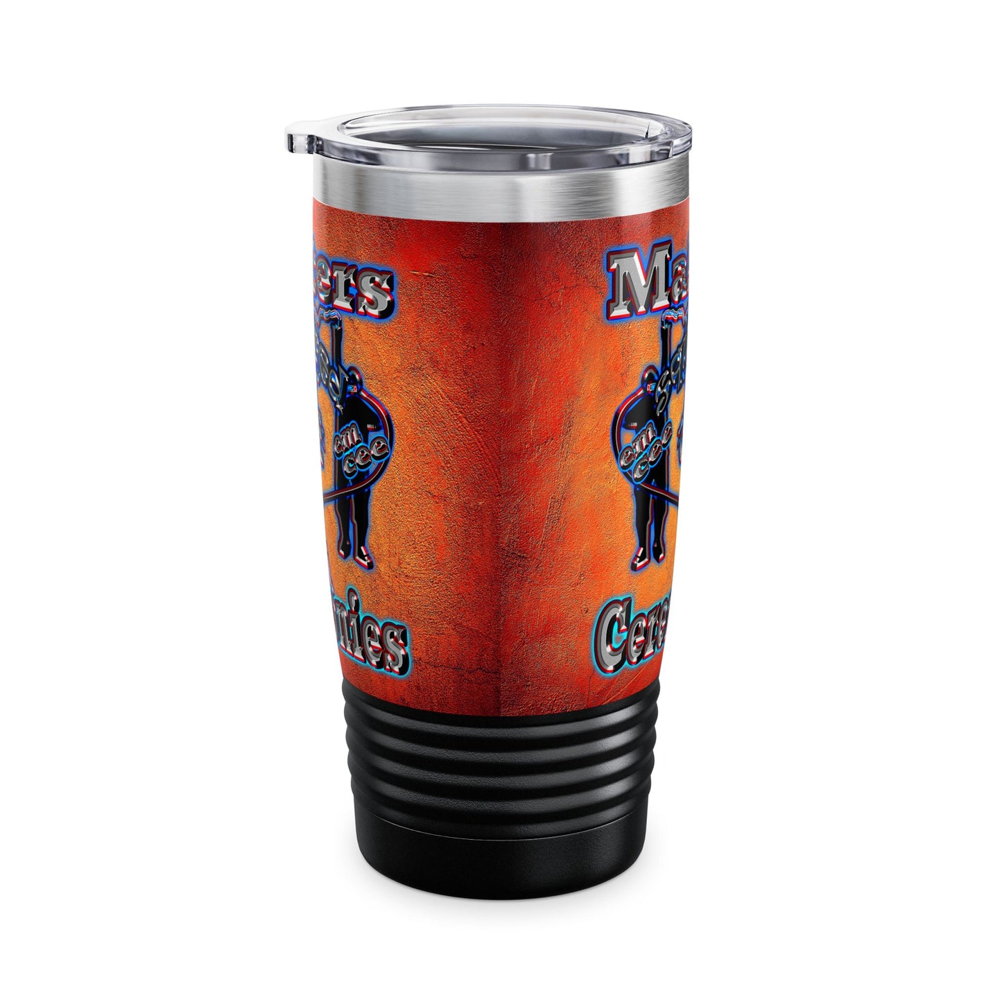 em cee squared - Ringneck Tumbler, 20oz (burnt orange)