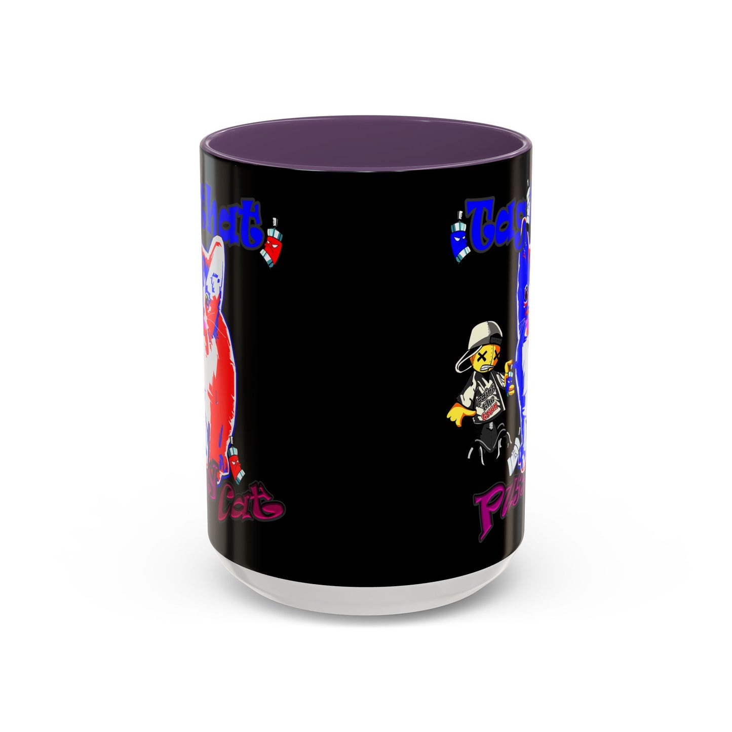 tag that - Accent Mug (black)