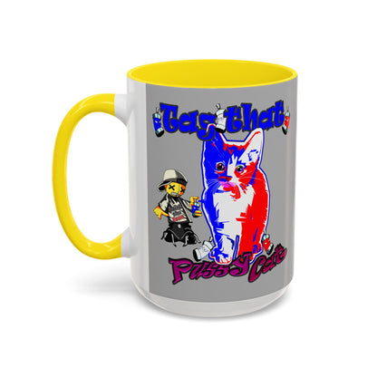 tag that - Accent Mug (light grey)