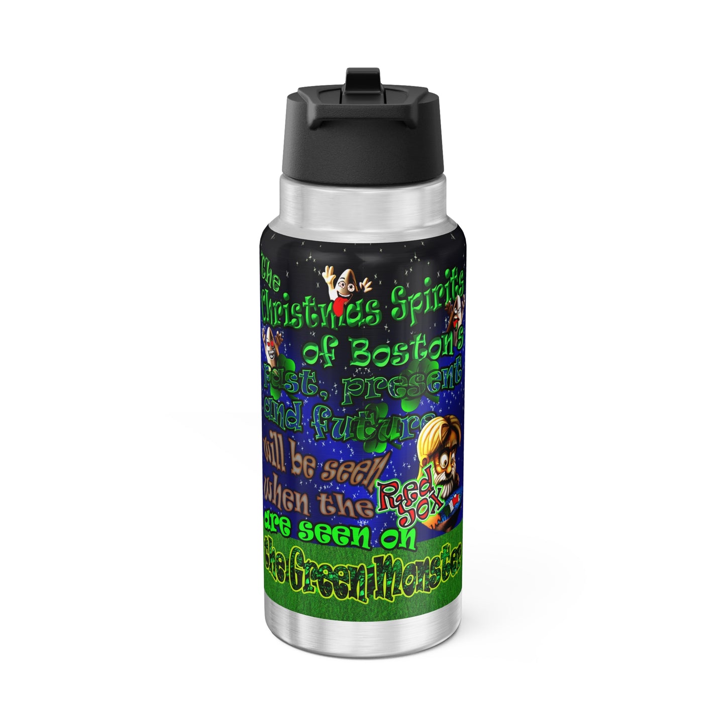 christmas spirits of boston - Gator Tumbler, 32oz  ('snoops' background)