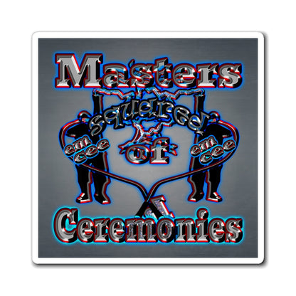 em cee squared - Magnets - (grey-light grey)