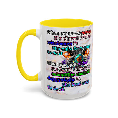 doggystyle - Accent Mug (white marble)