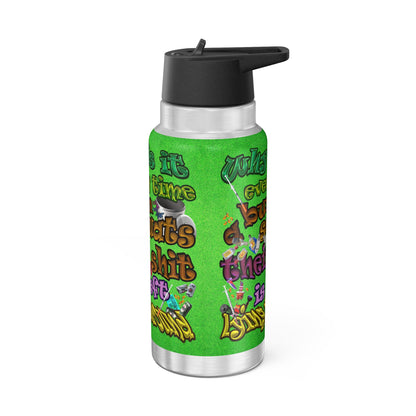 the bum's shit - Gator Tumbler, 32oz (green turf)