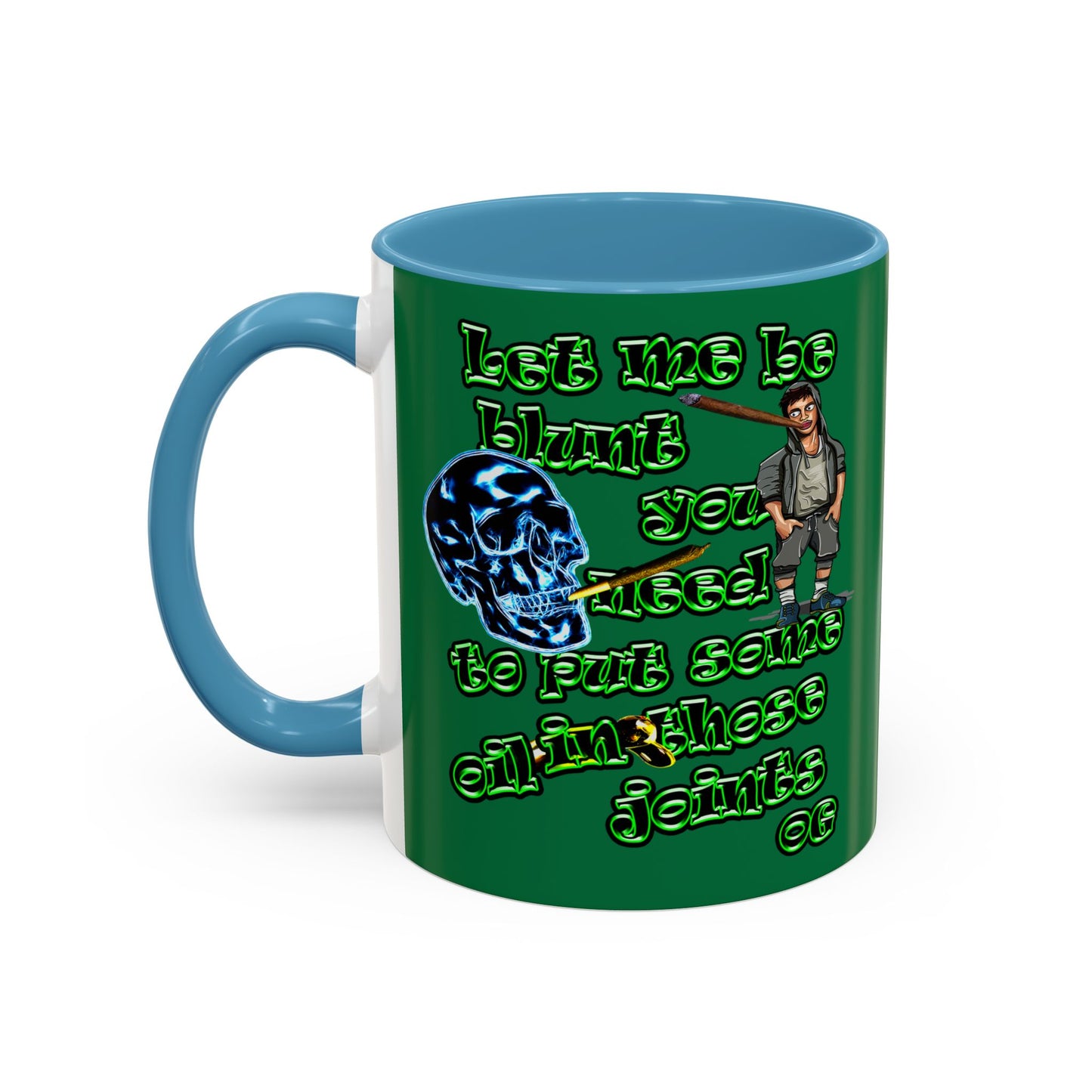 og - Accent Mug (dark green)