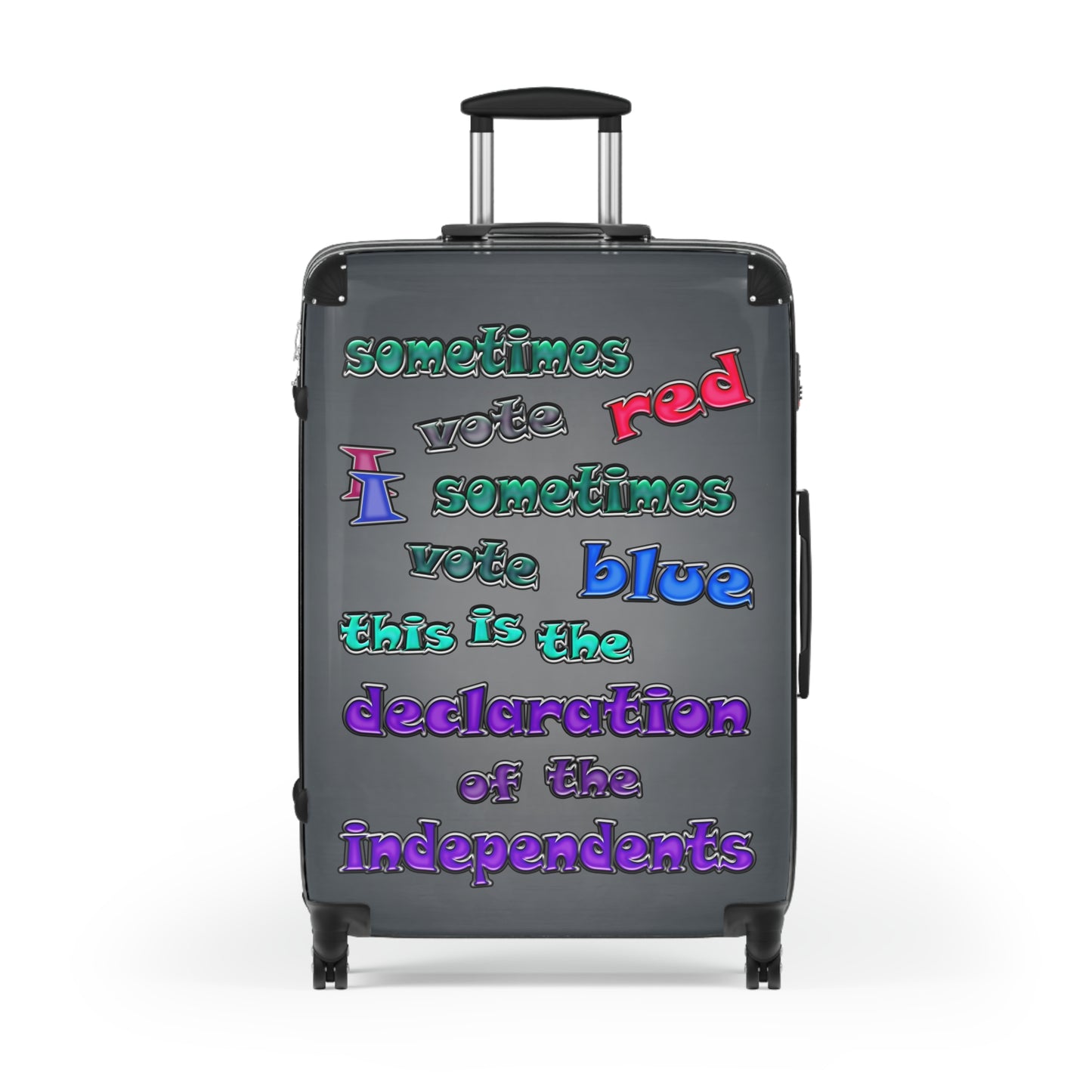 declaration of the independents - Suitcase (grey-light grey)