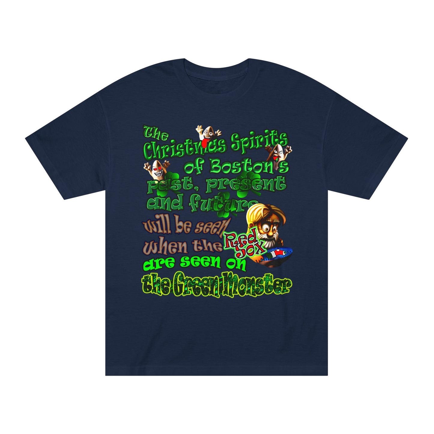 christmas spirits of boston - Unisex Classic Tee