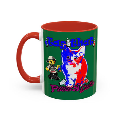 tag that - Accent Mug (dark green)