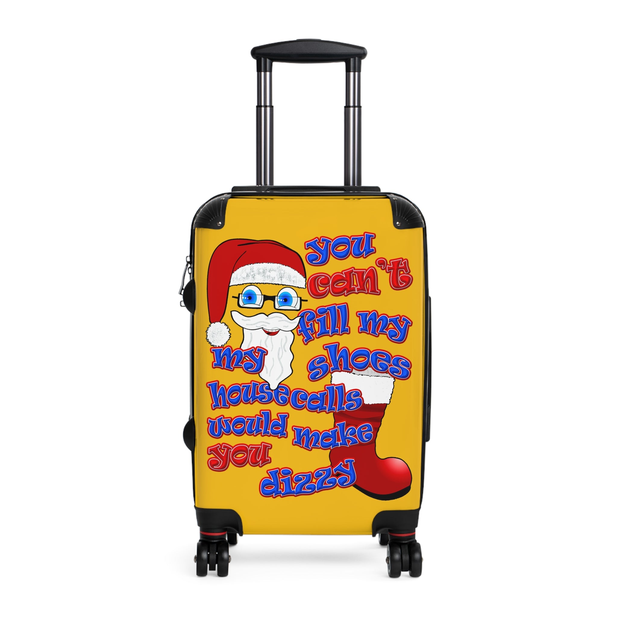 santa's shoes - Suitcase (yellow)