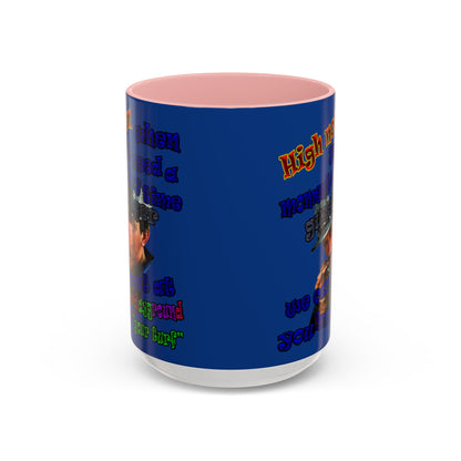 high noon - Accent Mug (dark blue)