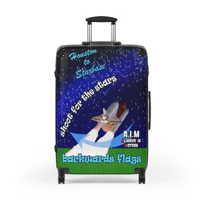 shoot for the stars - Suitcase ('snoops' background)