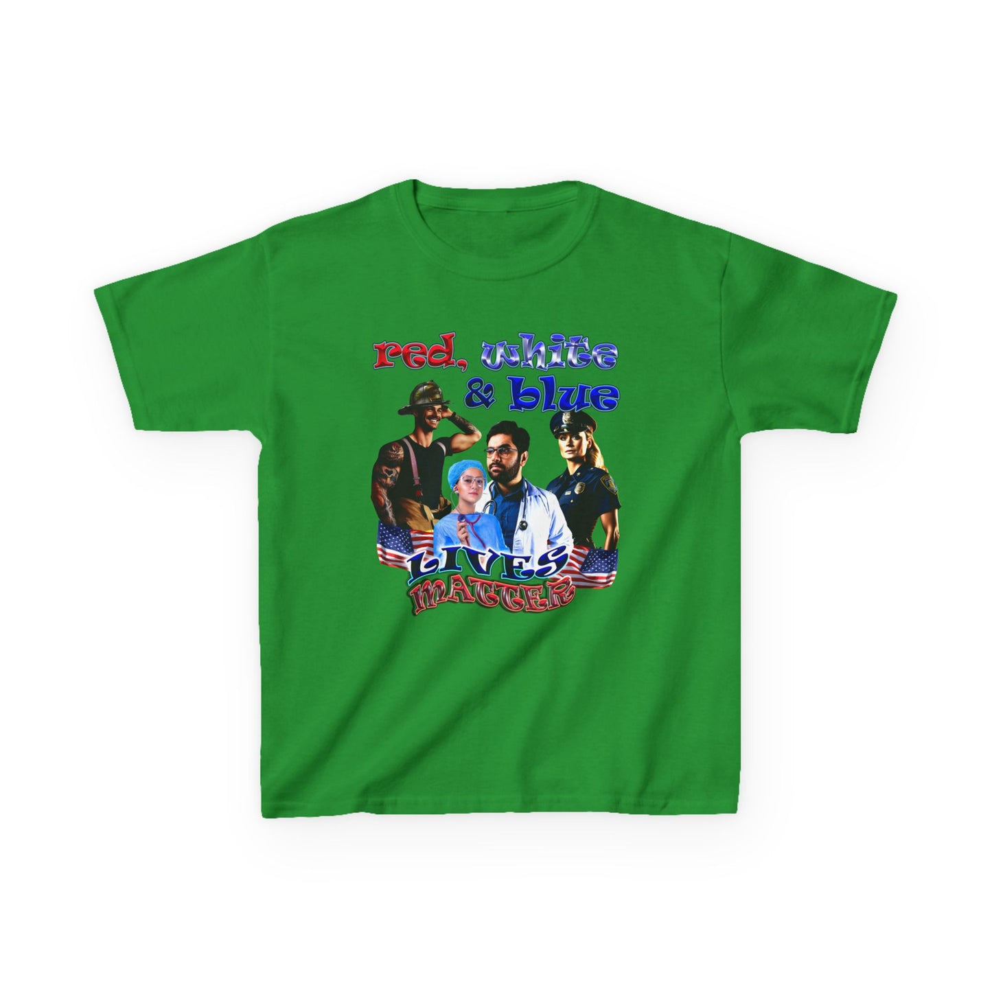 rw&b lives matter - Kids Heavy Cotton™ Tee