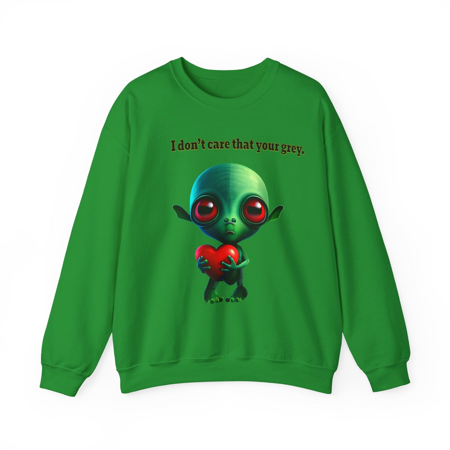 I don't care that your grey - Unisex Heavy Blend™ Crewneck Sweatshirt