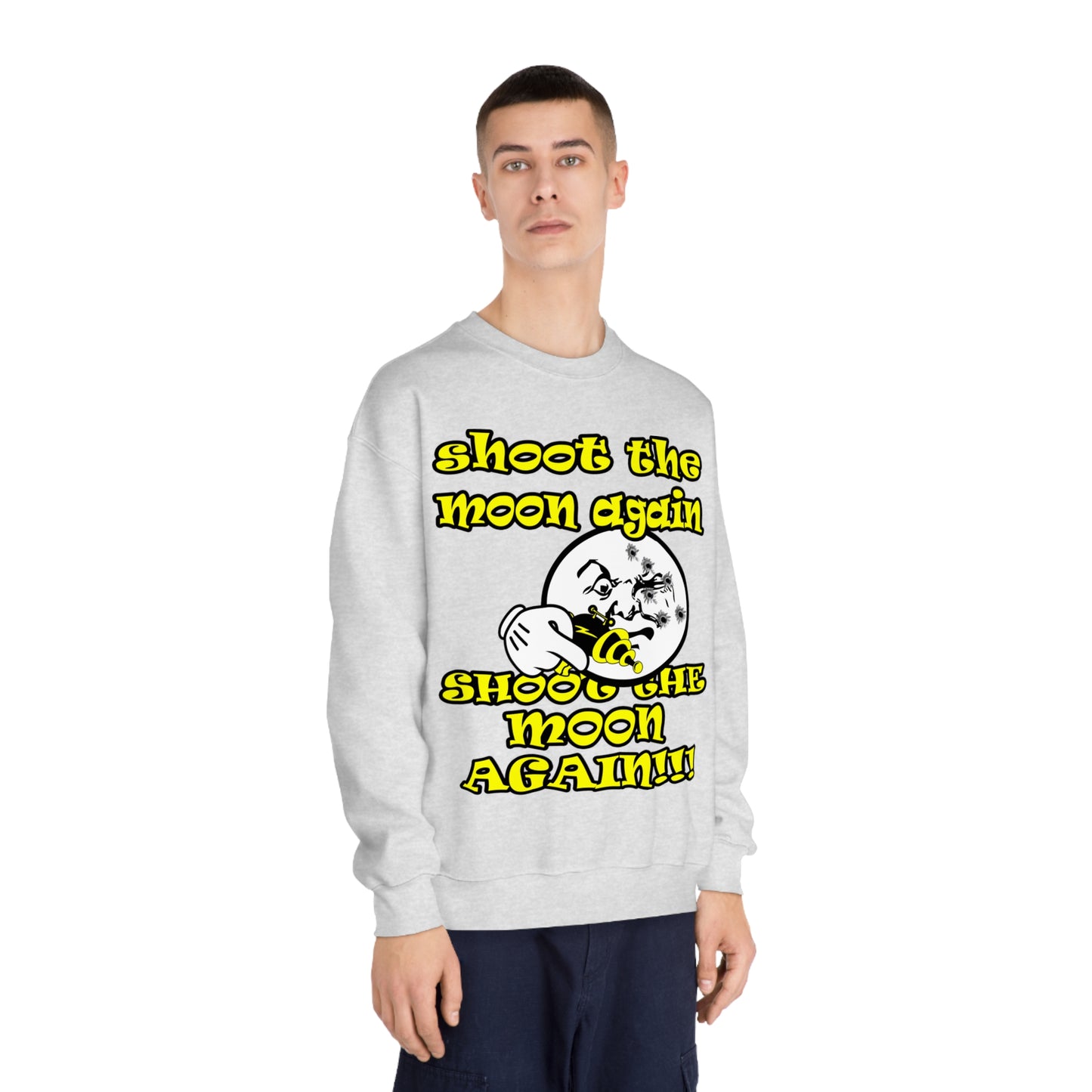 shoot the moon - Unisex DryBlend® Crewneck Sweatshirt