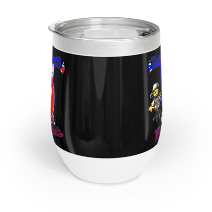 tag that - Chill Wine Tumbler (black)
