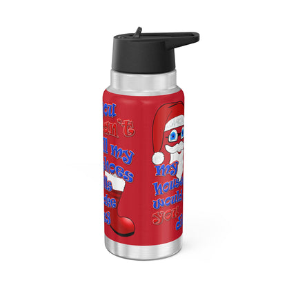 santa's shoes - Gator Tumbler, 32oz (dark red)