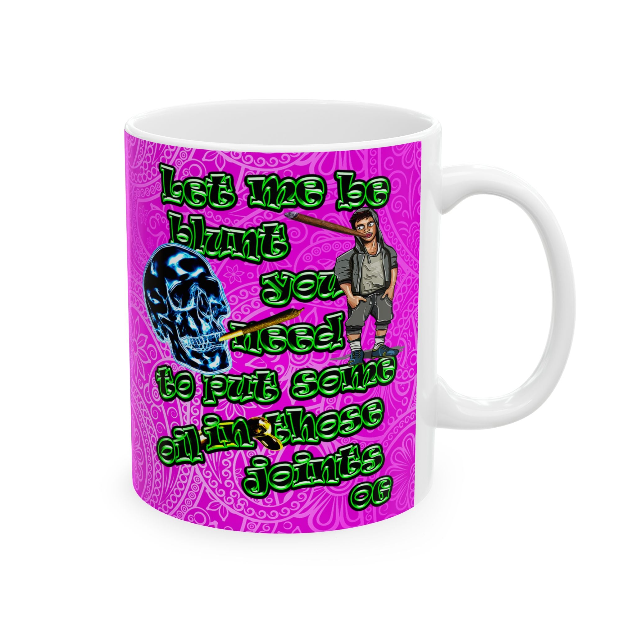 og - White Mug (pink swirl)