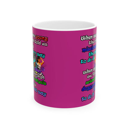 doggystyle - White Mug (pink)