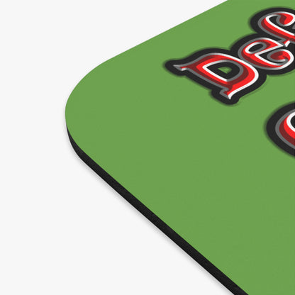 defy conquer reach - Mouse Pad (Rectangle) (green)
