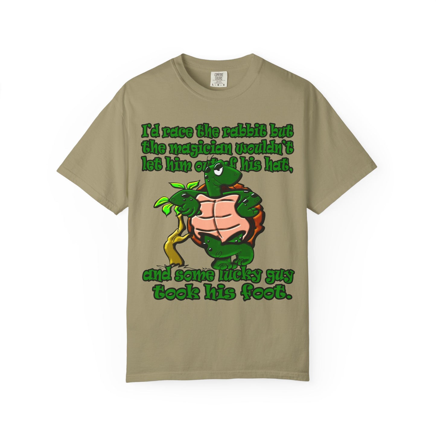 turtle race - Unisex Garment-Dyed T-shirt