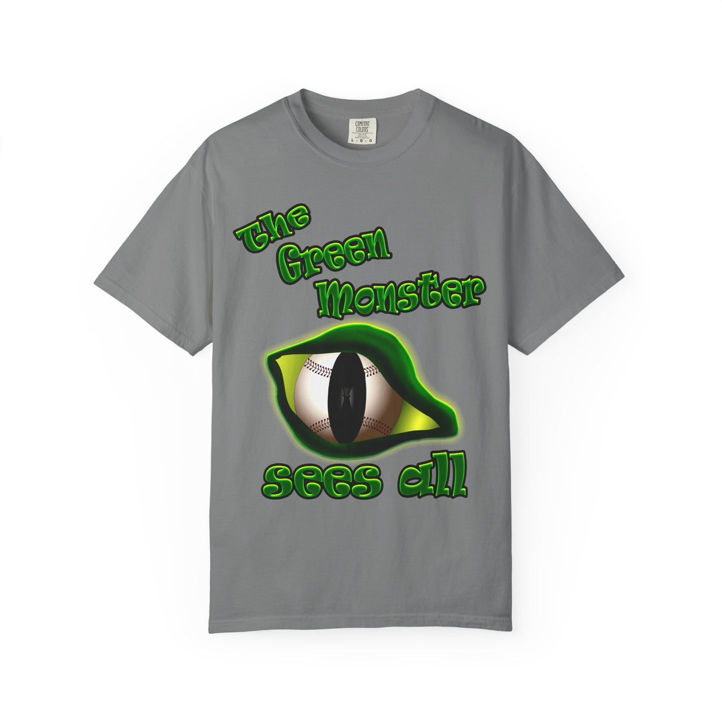 green monster - Unisex Garment-Dyed T-shirt