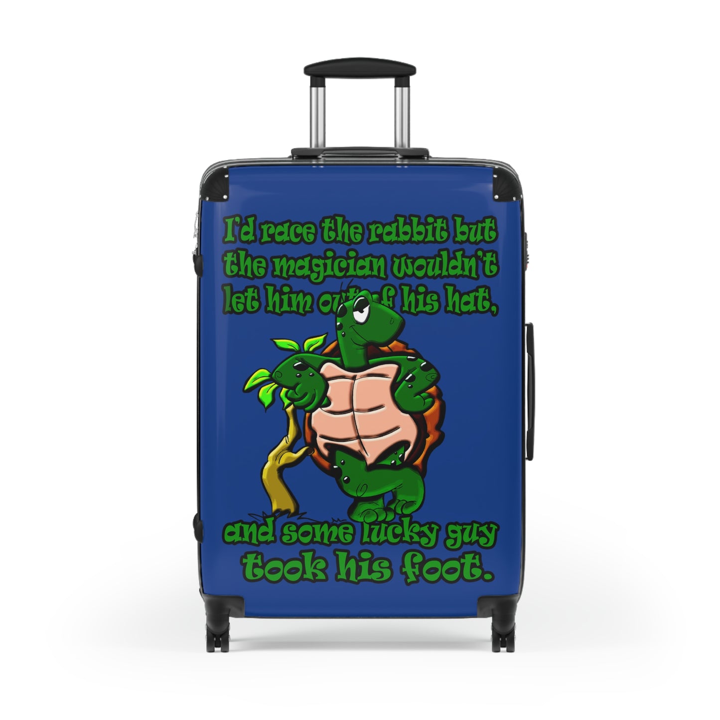turtle race - Suitcase (dark blue)