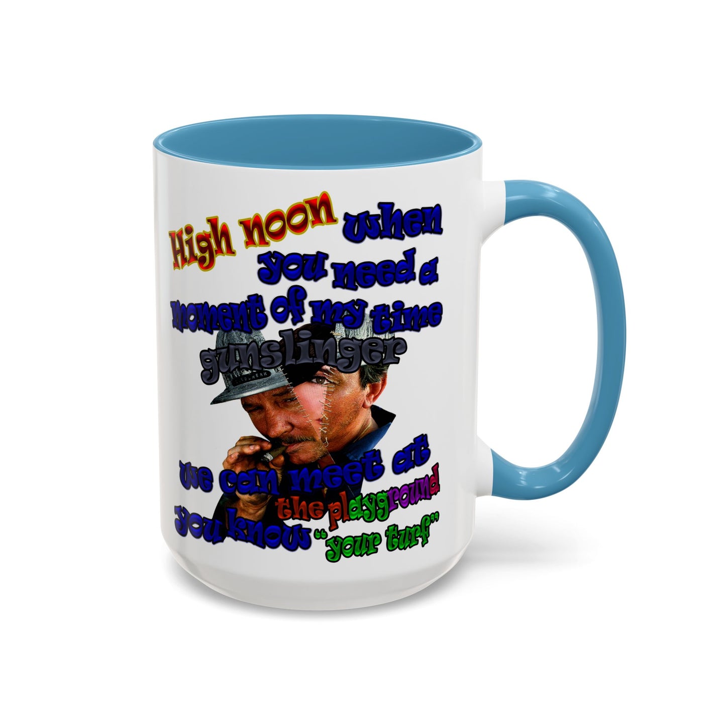 high noon - Accent Mug (white)