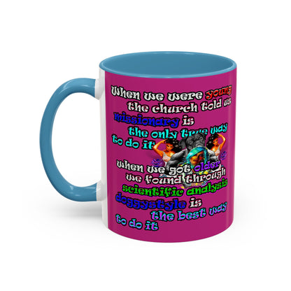 doggystyle - Accent Mug (pink)
