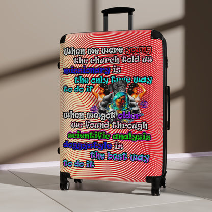 doggystyle - Suitcase (yellow-orange wave)