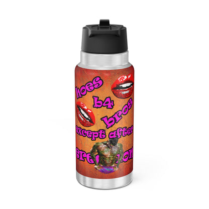 hoes b4 bros - Gator Tumbler, 32oz  (burnt orange)