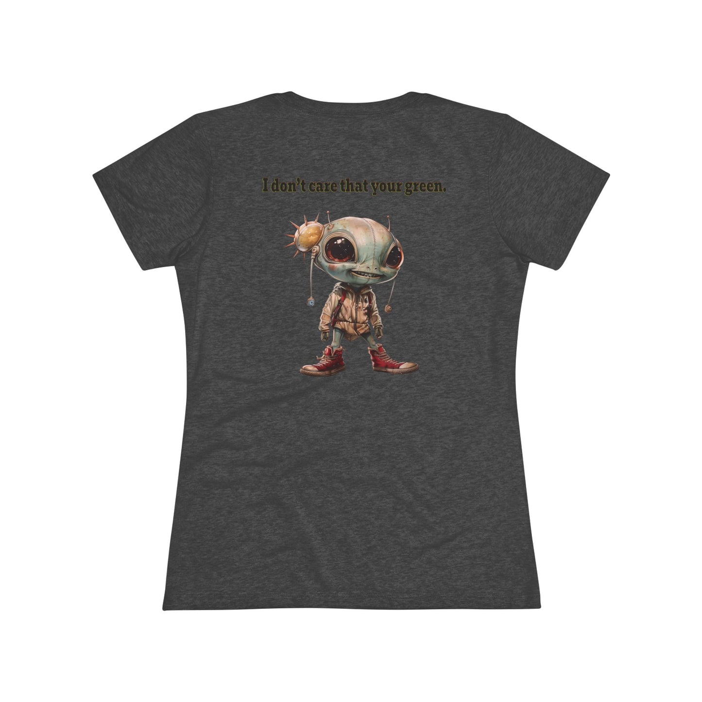 I don't care that your grey - Women's Triblend Tee