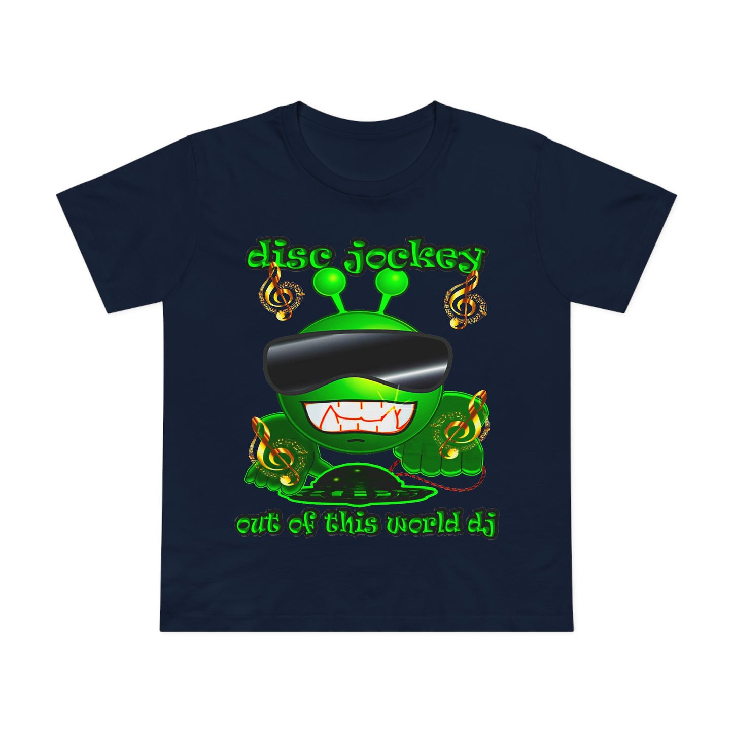 disc jockey - Women’s Maple Tee