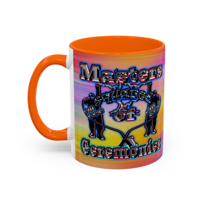 em cee squared - Accent Mug (color blur)