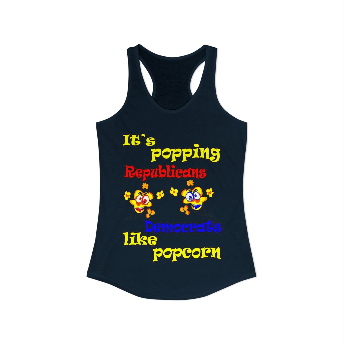 popping like popcorn - Women's Ideal Racerback Tank