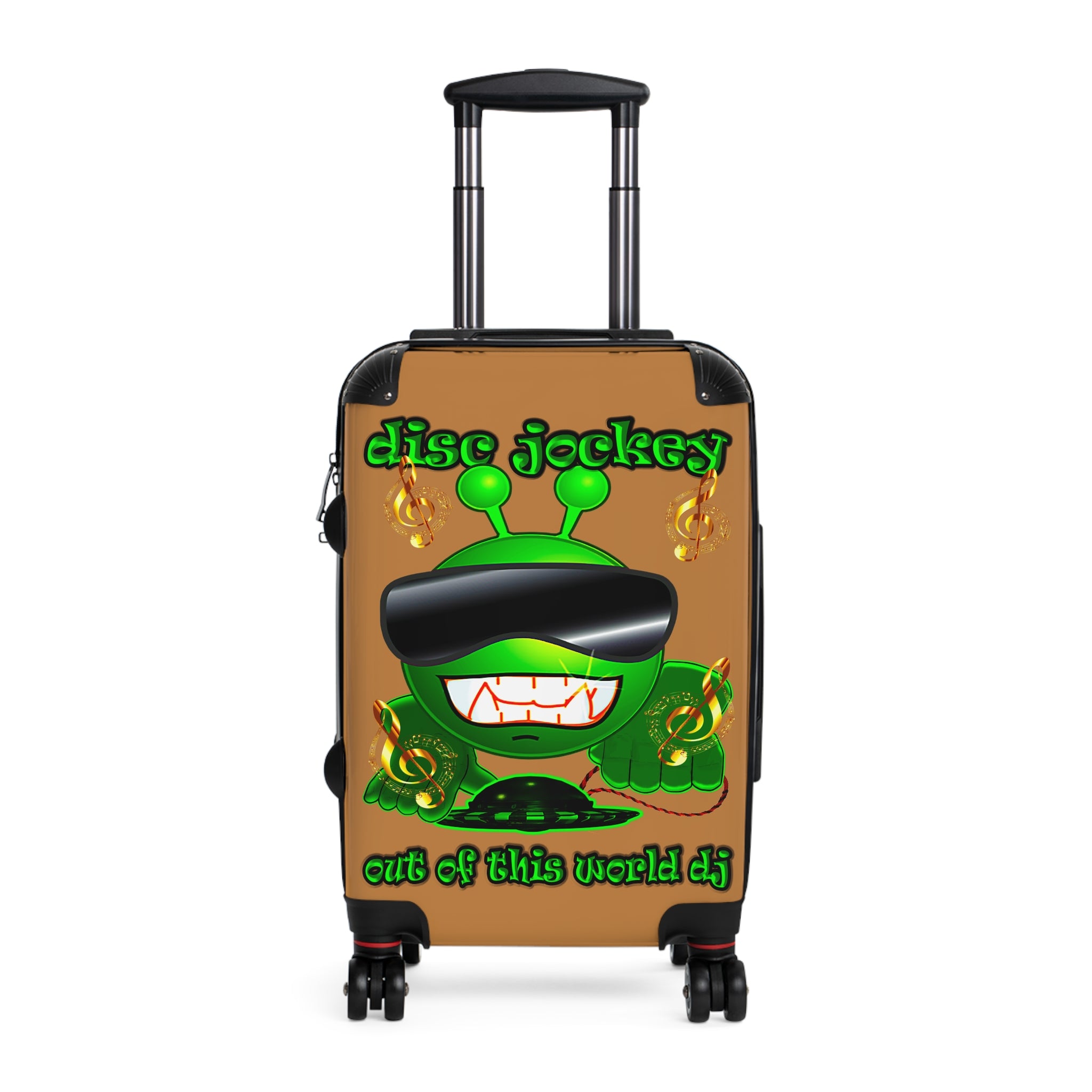 disc jockey - Suitcase (light brown)