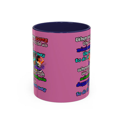 doggystyle - Accent Mug (light pink)