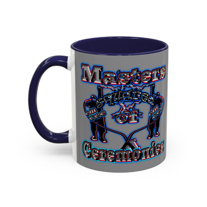 em cee squared - Accent Mug (grey)
