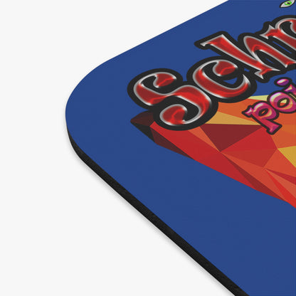 schrodinger's cat - Mouse Pad (Rectangle) (dark blue)