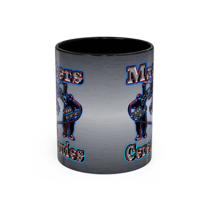 em cee squared - Accent Mug (brushed nickel)